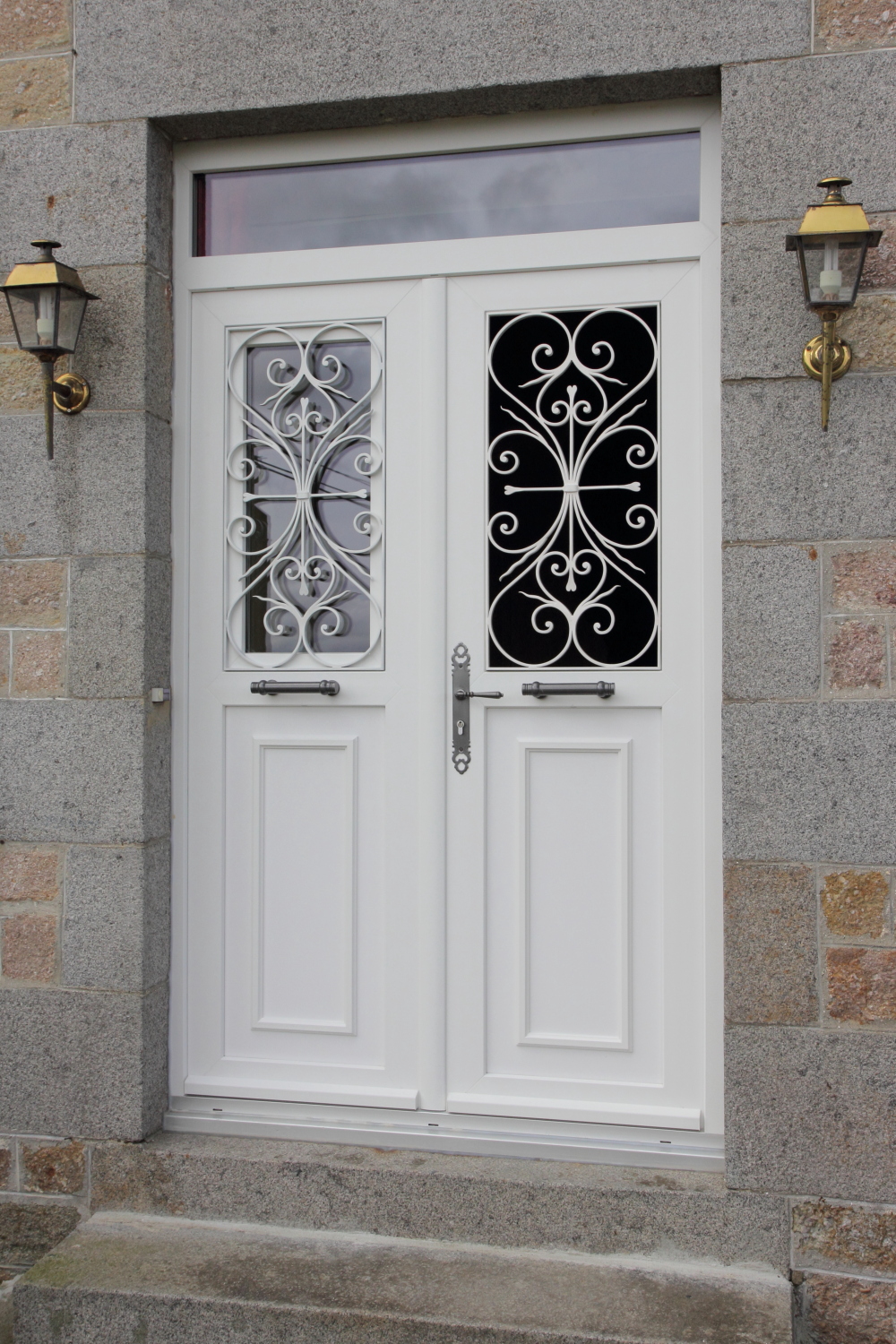 porte pvc double